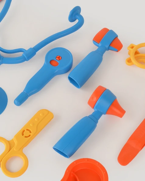 Let's Be Child Çantalı Doktor Seti Mavi - 5