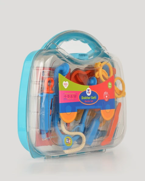 Let's Be Child Çantalı Doktor Seti Mavi - 2