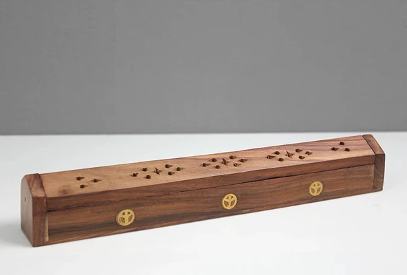 MDB Ahşap Maun Tabut Tütsülük Model 2 ürün görseli 1