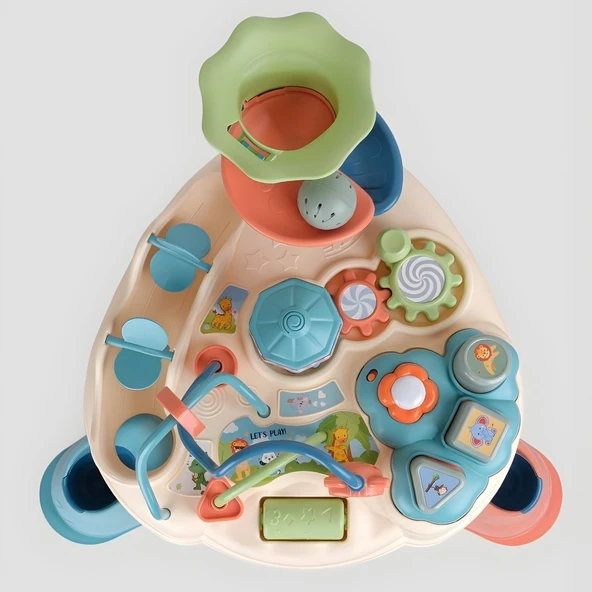 Let's Be Child Türkçe Konuşan Eğlenceli Eğitici Aktivite Masası - 3