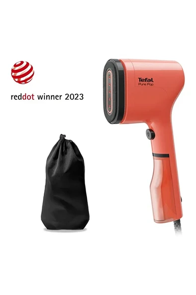 DT2022 Pure Pop Kırışıklık Giderici 1300 Watt Buharlı Düzleştirici Ütü - Kırmızı - 5