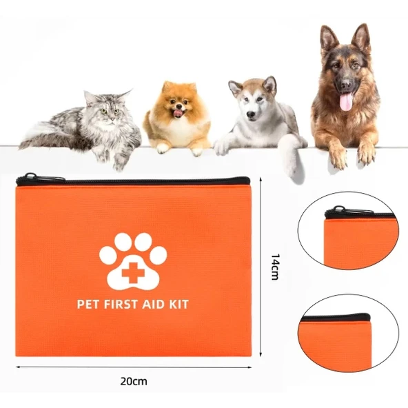 Evcil Hayvan İlk Yardım Seti Çantası - Resim 2
