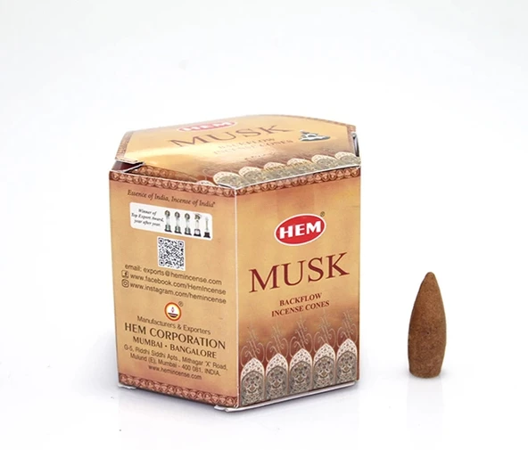 MDB Musk Aromalı Geri Akış Tütsü ürün görseli 1