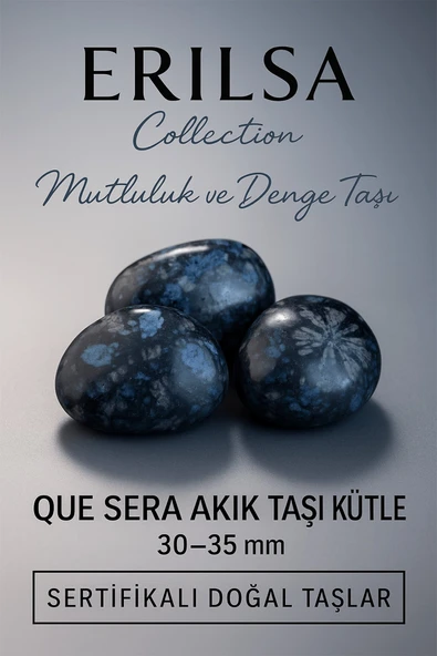 Sertifikalı Que Sera Akik Taşı Kütle 30–35 mm – Mutluluk, Denge ve Enerji Taşı ürün görseli