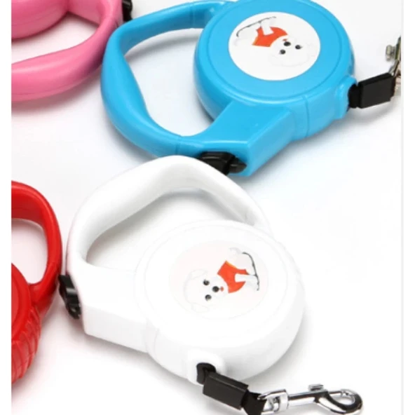 Sevimli Otomatik Köpek Gezdirme Tasması 2.5 Metre - Resim 2