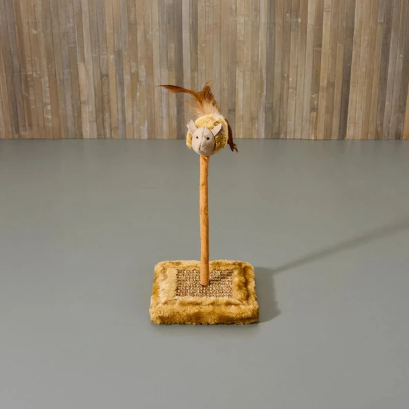 Sesli Oyuncaklı Kedi Tırmalama Tahtası ürün görseli