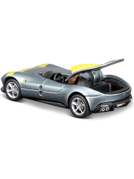 Maisto 1:64 Speed Icons - Ferrari Monza Sp1 Gümüş - 4