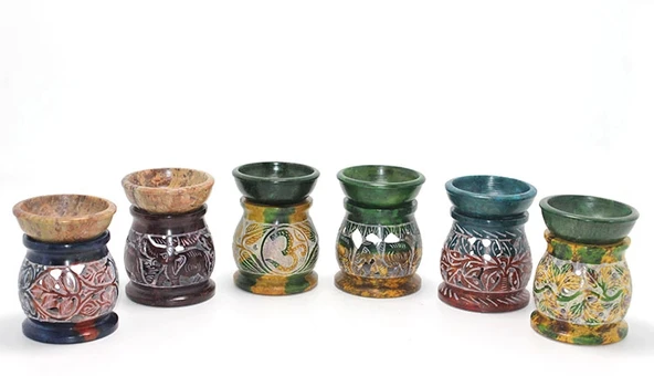 MDB Obsidian Taşı Buhurdanlık Model 3