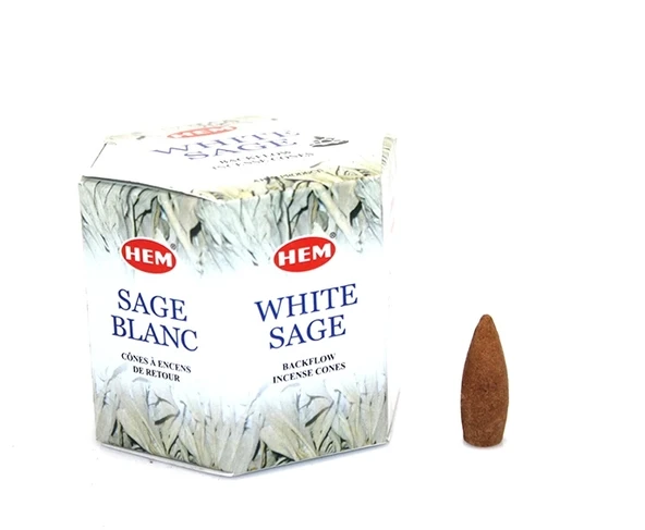 MDB White Sage Aromalı Geri Akış Tütsü ürün görseli 1