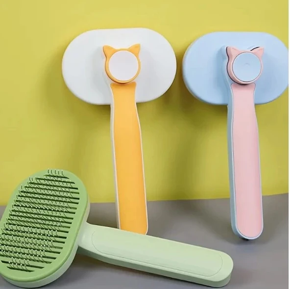 MDB Kedi ve Köpekler İçin Kendini Temizleyen Tüy Fırçası ürün görseli 1