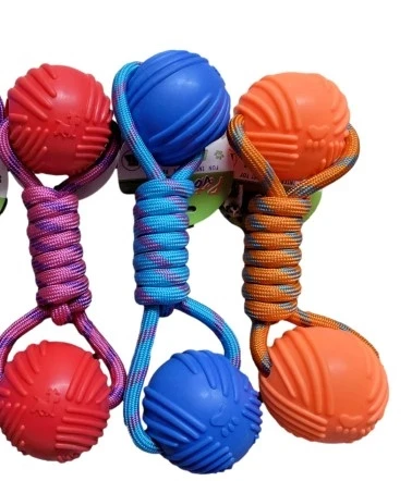 Köpekler İçin Dayanıklı Kauçuk Toplu Oyuncak - 2