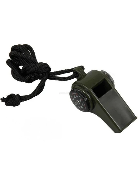 Pusulalı Çok Fonksiyonlu Acil Durum Düdüğü - 2