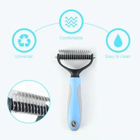 MDB Evcil Hayvan Kıtık Açıcı Tarak - Resim 3