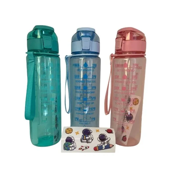 MDB Motivasyon Su Matarası 1 Litre ürün görseli 1