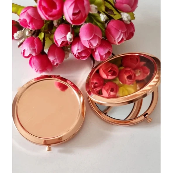 Promosyon Cep Aynası (Rose Renk) - 3