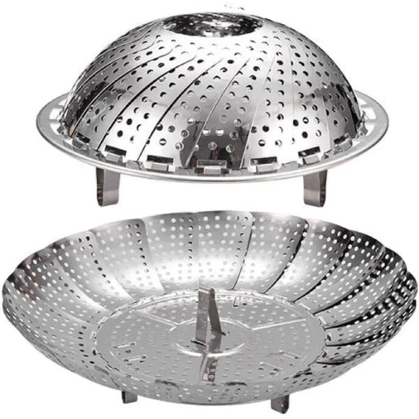 MDB Paslanmaz Çelik Buharda Pişirme Sepeti - Resim 3