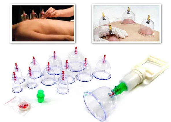 12 parça vakumlu hacamat kupa çekme seti - 2