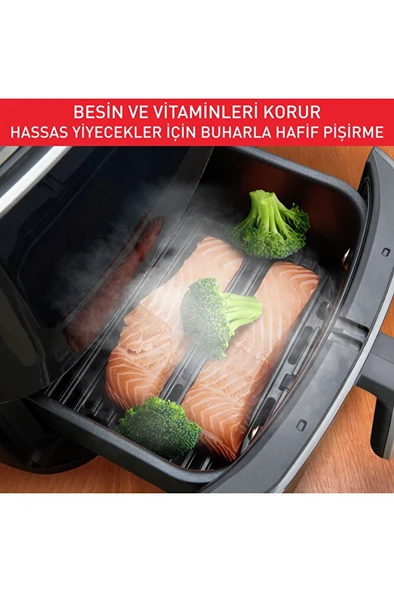 Easy Fry Grill & Steam 7 Programlı Az Yağlı Fritöz - 6,5 Litre - 3