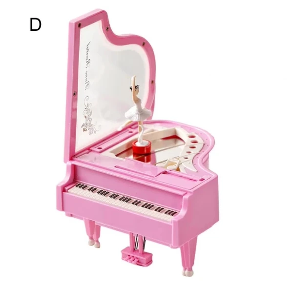 MDB Balerin Figürlü Piyano Müzik Kutusu - Resim 3