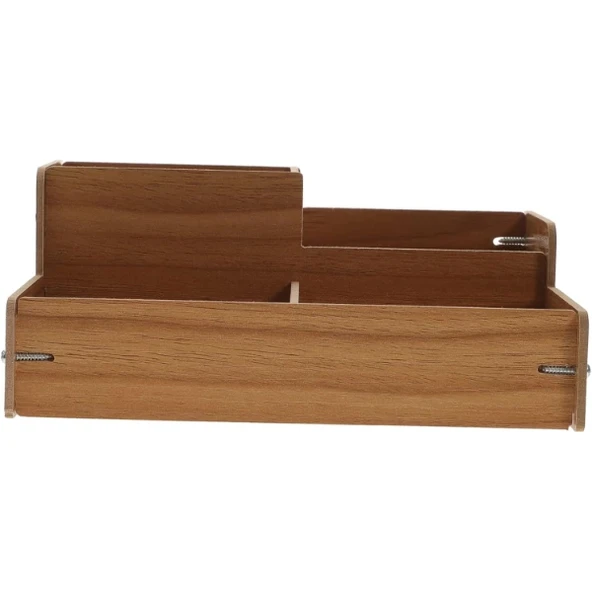 MDB Ahşap Masa Üstü Düzenleyici Kutu - Resim 2