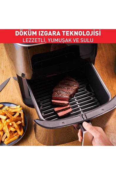 Easy Fry Grill & Steam 7 Programlı Az Yağlı Fritöz - 6,5 Litre - 4