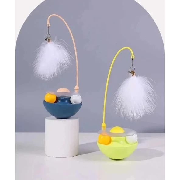 MDB Zilli Kedi Otlu Hacıyatmaz Oyuncağı ürün görseli 1