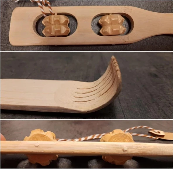 Doğal Bambu Kaşınma Ve Masaj Sopası - 3