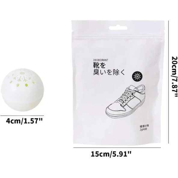 Ayakkabı Koku Gideri Top Seti - 3