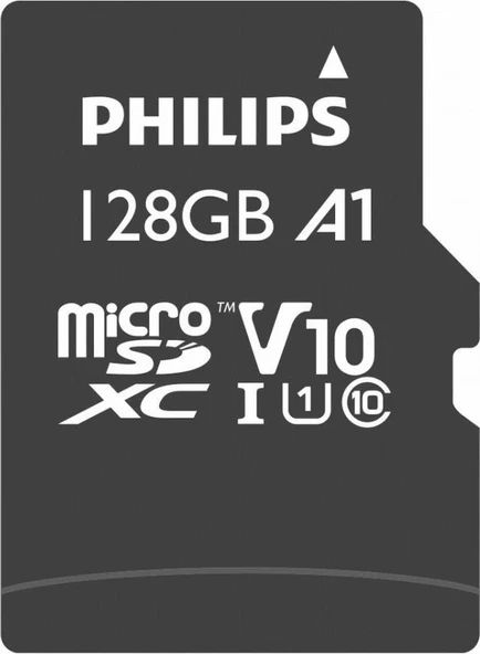 PHILIPS 128Gb UHS-I Micro SDXC Card Mikro Hafıza Kartı Ultra Speed Up to 80 Mb/S R A1 Class 10 Card+Adapter - 4