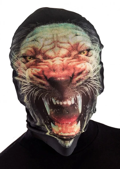 MDB Tam Geçmeli Streç Aslan Maskesi Model 3 ürün görseli 1