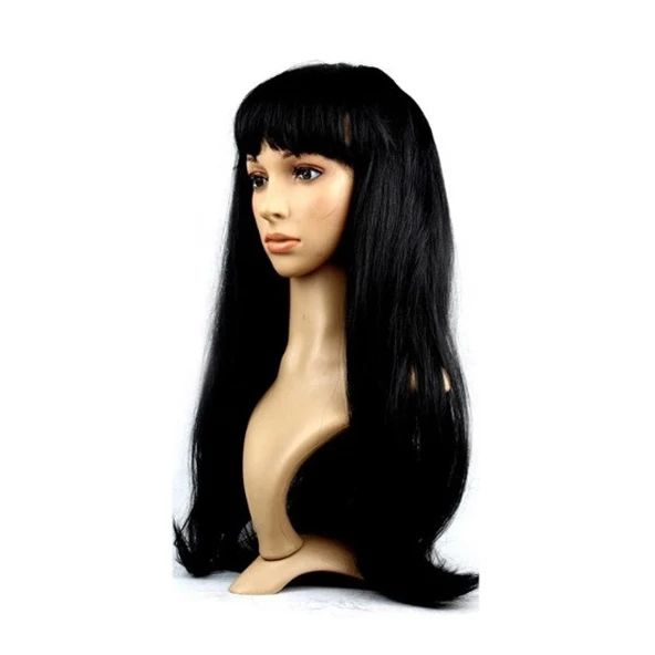 MDB Uzun Siyah Peruk Saç ürün görseli