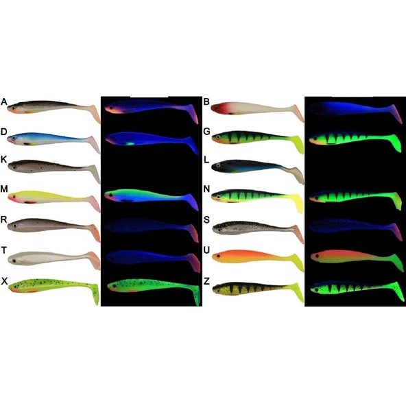 Jaxon Gummy Intensa Tg-Ina070 Silikon Yem 7Cm 5’Li Pk Renk:M - Resim 2