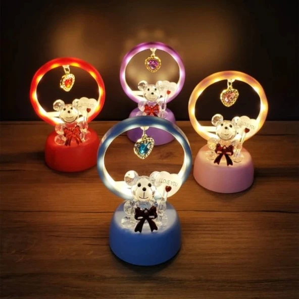 MDB Işıklı I Love You Ayıcık ürün görseli 1