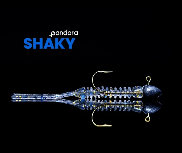 Pandora Shaky LRF Silicon 5cm 10'lu Renk: Orange - Resim 3