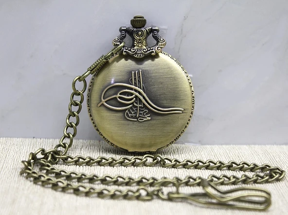 MDB Osmanlı Tuğralı Köstekli Saat ürün görseli 1