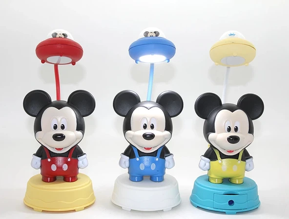 MDB Mickey Mouse Masa Üstü Lamba USB Şarjlı Model 2 ürün görseli 1