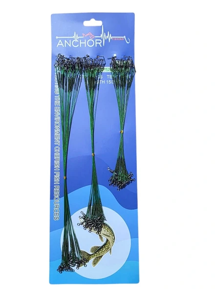 Anchor Fırdöndülü Çelik Tel 15 cm 5 li Paket ürün görseli