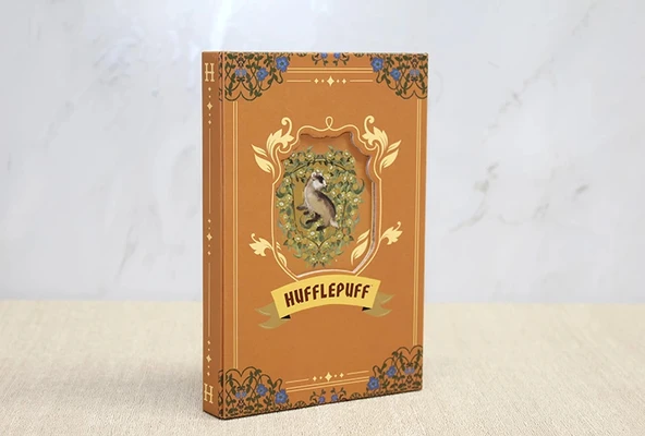 MDB Harry Potter Hufflepuff Deri Defter ürün görseli 1