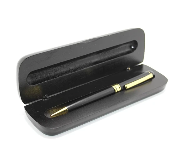 MDB Ahşap Kutulu Tükenmez Kalem Model 3 ürün görseli 1