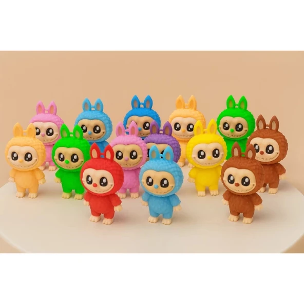 MDB Labubu Figürlü Anahtarlık - Resim 2