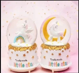 MDB Unicorn Kar Küresi Orta Boy ürün görseli 1