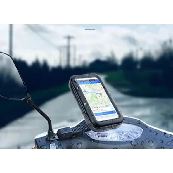 MDB Su Geçirmez Motosiklet Telefon Tutucu - Resim 2