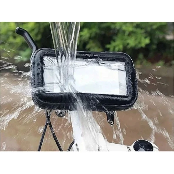 MDB Su Geçirmez Motosiklet Telefon Tutucu - Resim 3