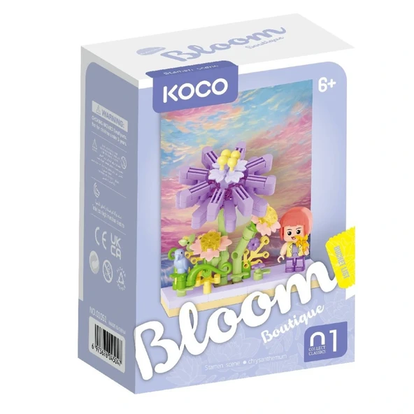 Çiçek ve Figür Serisi 3D Puzzle - Resim 3