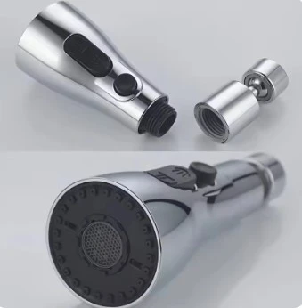 Metalik Musluk Başlığı 3 Fonksiyon - 4