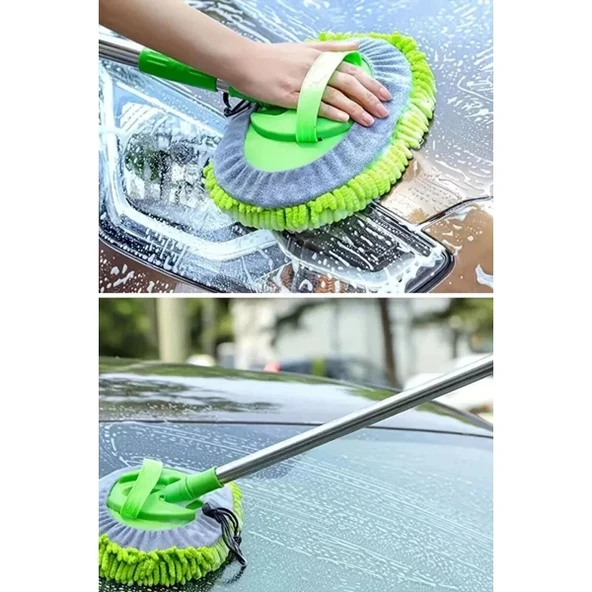 MDB Yedek Bezli Mikrofiber Araba Yıkama Fırçası - Resim 4