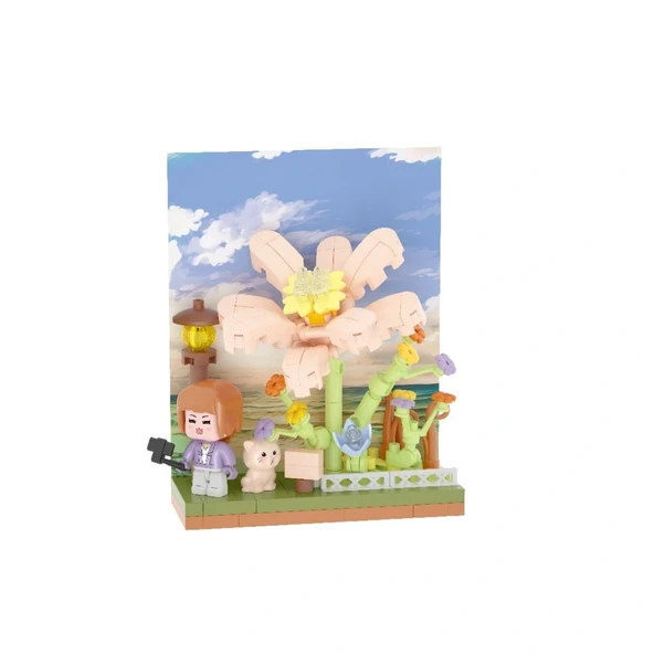 Çiçek ve Figür Serisi 3D Puzzle ürün görseli