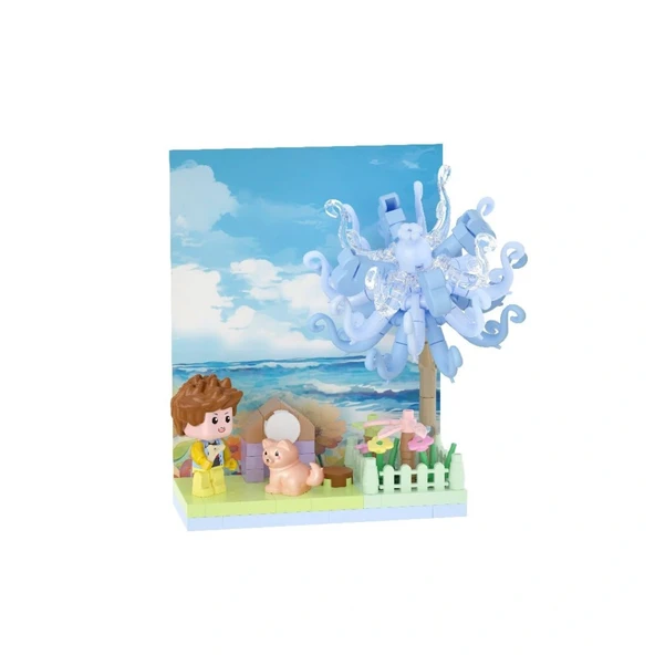 Çiçek ve Figür Serisi 3D Puzzle - Resim 2