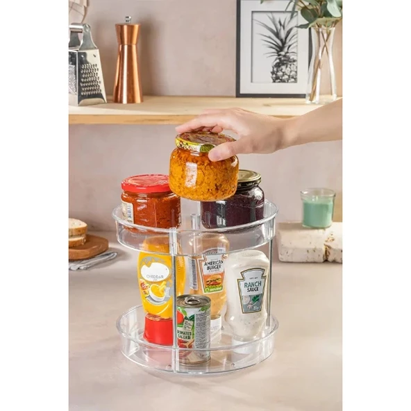 MDB Çok Amaçlı Dönebilen 2 Katlı Organizer - Resim 5