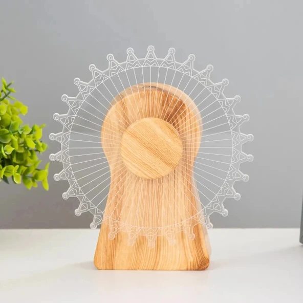 MDB Dekoratif Işıklı Yel Değirmeni - Resim 3